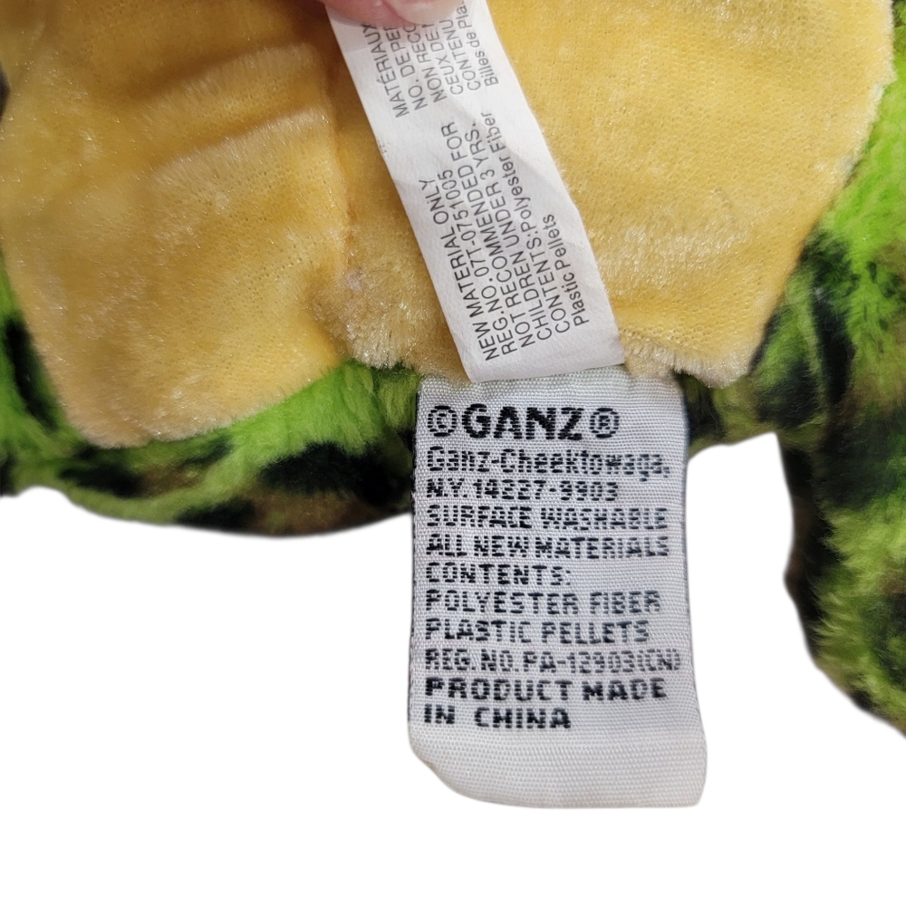 Ganz Webkinz Bullfrog (HM114) Plush Stuffed Toy Animal Spotted Green Yel… - Picture 14 of 17